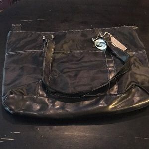 NWOT Black American Tourister Carry Out Tote